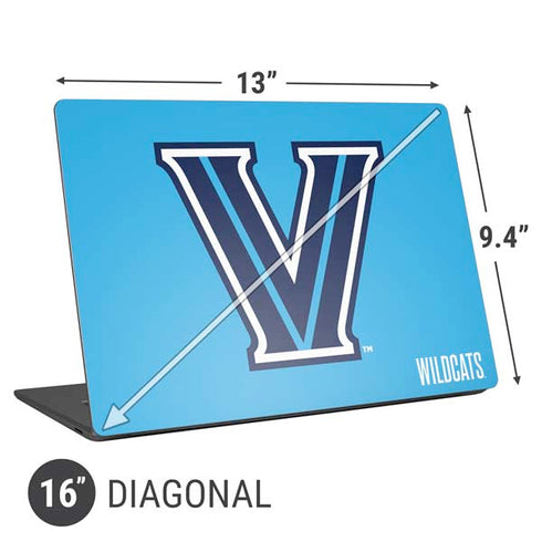 Villanova University Wildcats V Large Universal Laptop 16in (13 x 9.4in) Skin
